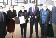 Madalya ve Şehadet Belgesi’i Fadıloğlu’na tevdi edildi