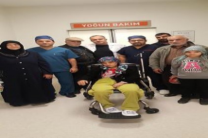 Maganda kurşunu ile başından yaralanan kadın sağlığına kavuştu