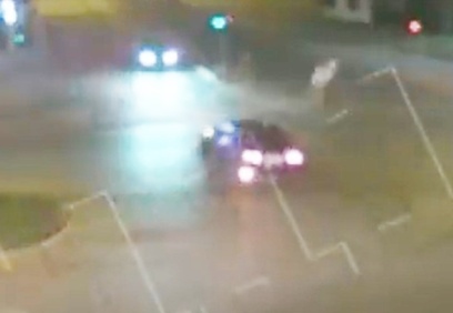 Maganda önce kameraya sonra polise yakalandı