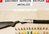 Magandalar, drone ile yakalandı