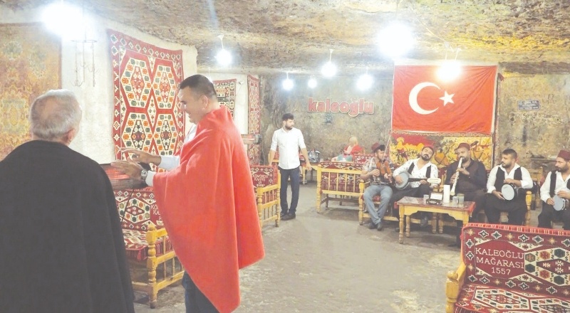 Mağarada sıcaklık 15 dereceyi aşmıyor