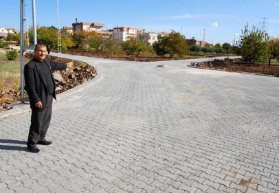 Mahalle olan köylerde kilit taşı çalışmaları tamamlandı