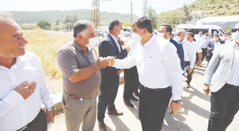 Mahalle sakinlerinin istek ve sıkıntıları dinlendi