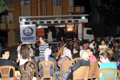 ''Mahallede Şenlik Var'' programı ilgi görüyor
