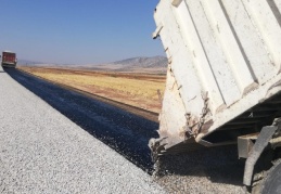 Mahallelinin 9 yıllık yol özlemi bitti