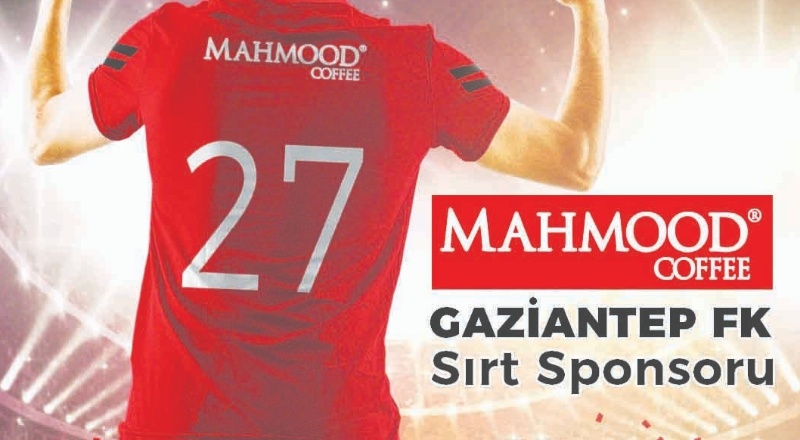 Mahmood Coffee Gaziantep FK’ya sponsor oldu