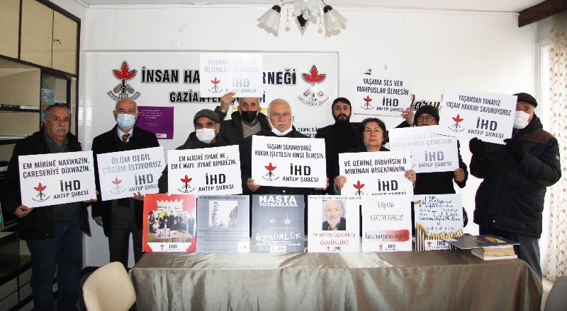 Mahpusların ruh ve beden bütünlükleri tehdit altında