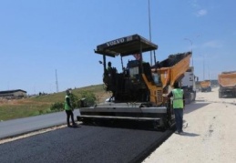 Mahraman yolunda asfalt çalışması tamamlandı 