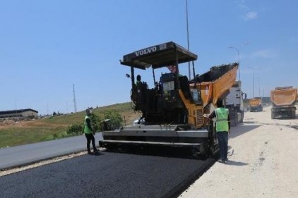 Mahraman yolunda asfalt çalışması tamamlandı 