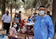 Mahrukatçılar aşılanıyor