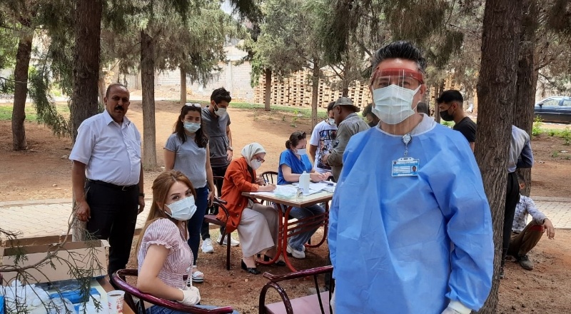 Mahrukatçılar aşılanıyor