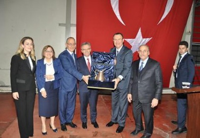 Maliye Bakanı Ağbal Gülsan’ı ziyaret etti