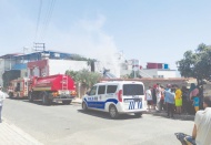 Mangaldan çıkan alevler bir evi küle döndürdü