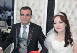 Maraş’a Kırgız gelin geldi