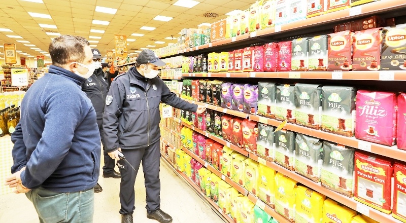 Marketler denetlendi