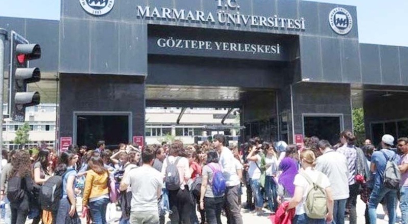 Marmara Üniversitesi’nde 'adrese teslim' ilan verildi
