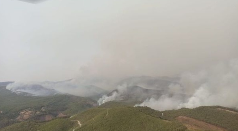 Marmaris’teki yangınlar tamamen kontrol altına alındı
