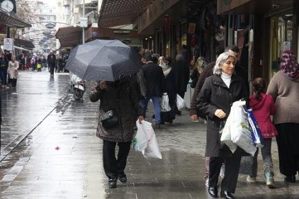 Mart ayının ilk yağmuru yağdı
