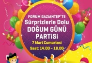Mart’ta doğan çocuklar Forum Gaziantep’te buluşuyor