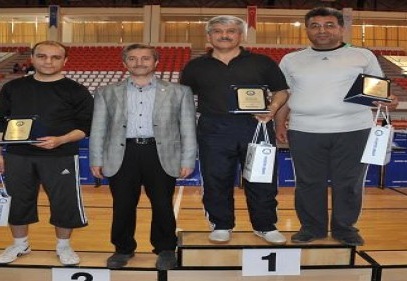 Masa tenisi turnuvası tamamlandı