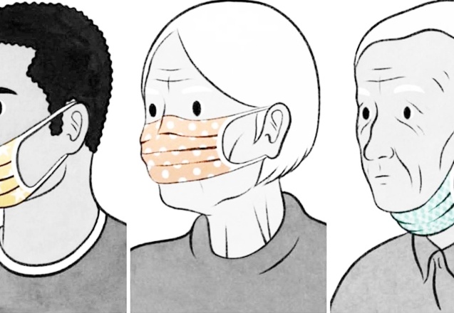 "Maske takarken burnunuzu kapatın göz ve ağızdan çok daha tehlikeli!"