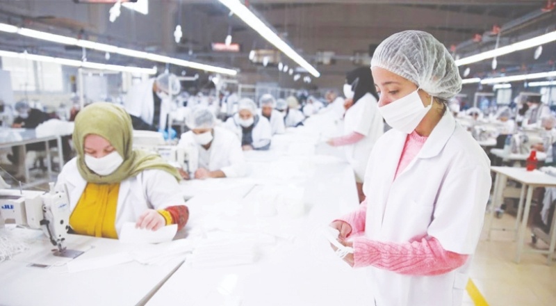 Maske ve eldivende ihracat yasağı kaldırıldı