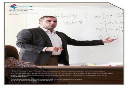 Matematiğinin gelişimine  katkıda bulunmaya çalışıyorum