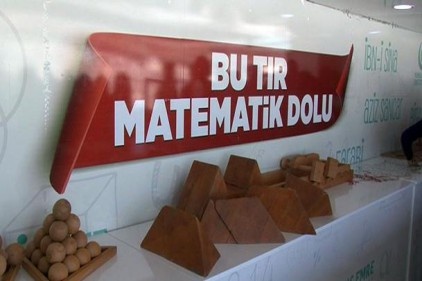 Matematik Müzesi Tır&#8217;ı konteyner kentte