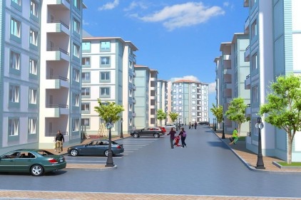 Mavikent 5. etabın, daire belirleme kurası bugün yapılıyor