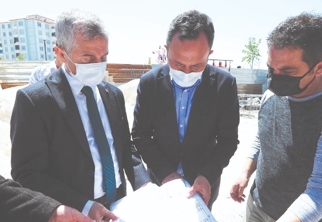 Mavikent Mahallesine yeni tesis yapılıyor