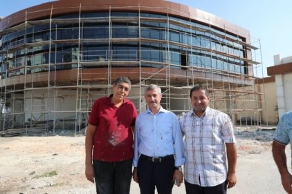 Mavikent Mahallesi&#8217;ne yeni sosyal donatı alanları yapılıyor