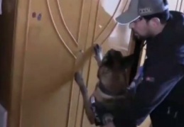 Maximilon, bir poşet dolusu uyuşturucu buldu