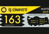 Mayıs ayında 163 işçi daha yaşamını yitirdi