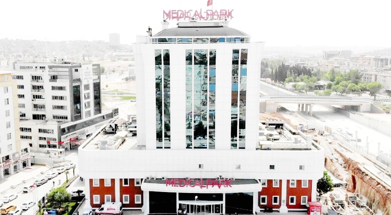 Medical Park Gaziantep Hastanesi’ne teşekkür belgesi
