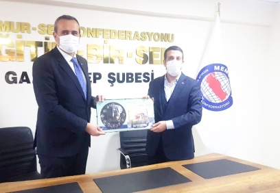 DEVA Partisi yetkilileri sendikaları ziyaret etti   