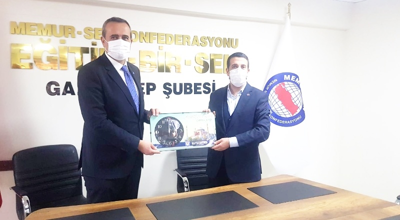 DEVA Partisi yetkilileri sendikaları ziyaret etti   