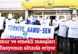 Memur ve emekli maaşları enflasyonun altında eriyor