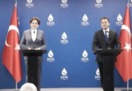 Meral Akşener, DEVA Partisi Genel Başkanı Ali Babacan'ı ziyaret etti