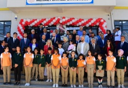 Merhum Bakan Mehmet Batallı Ortaokulu açıldı