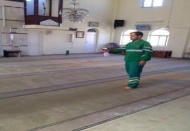 Merkez camilerde temizlik yapıldı