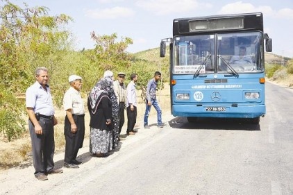 Merkeze bağlı köylere her gün otobüs var