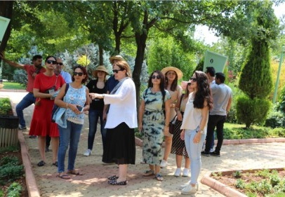 Mersin'i güzelleştirmek için Gaziantep'e geldiler