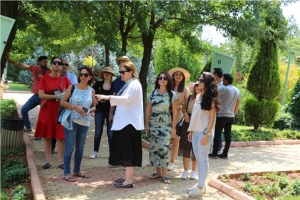 Mersin&#039;i güzelleştirmek için Gaziantep&#039;e geldiler