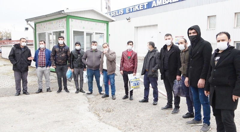 Mesaiye gelen işçiler içi boşaltılmış fabrika ile karşılaştı