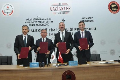 Mesleki eğitimde işbirliği protokolü imzalandı 