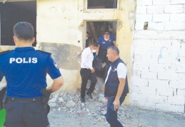 Metruk binada erkek cesedi bulundu