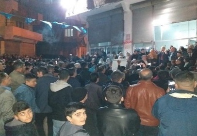 Mevlana Mahallesi’nde miting yaptı