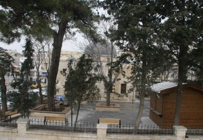 Mevlevihane parkı yeniden düzenlendi