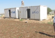 Mevsimlik tarım işçilerine seyyar konteyner