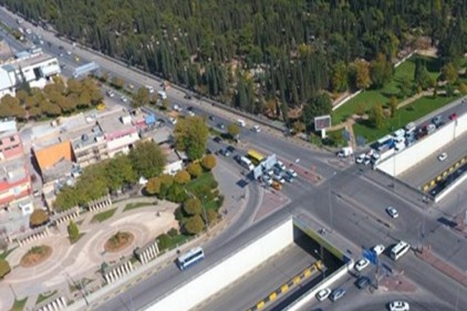 Mezarlık Kavşağı&#8217;na GAZİRAY düzenlemesi